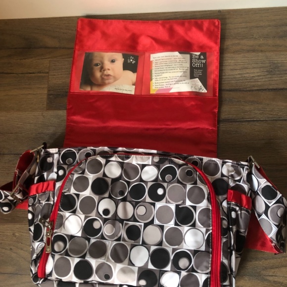 Ju ju be Better Be diaper bag Midnight Eclipse - Picture 2 of 7